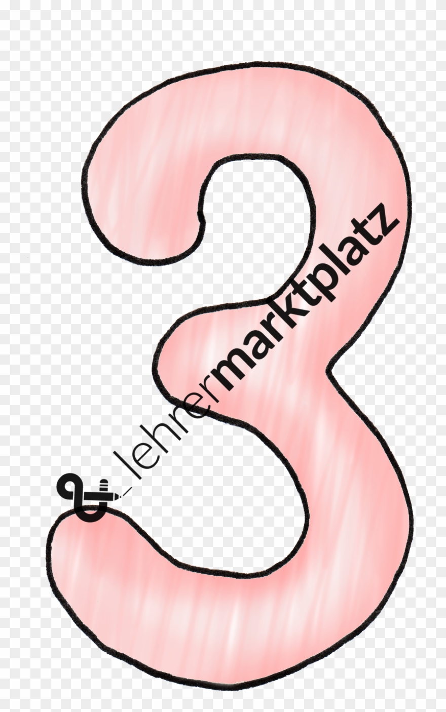 Cliparts Zahlen Pastell - Zacchaeus - Png Download