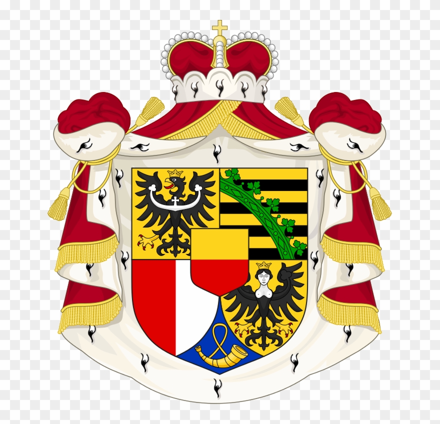 Svg - Liechtenstein Coat Of Arms Clipart