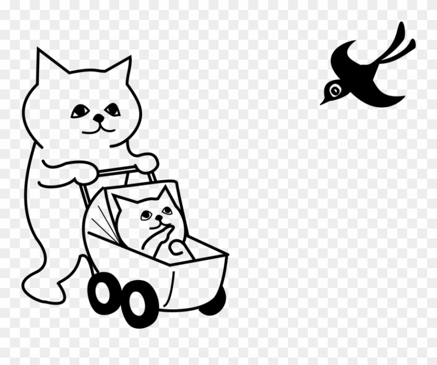Wood Stroller Cliparts 24, Buy Clip Art - Coloring Pages For Strollers - Png Download