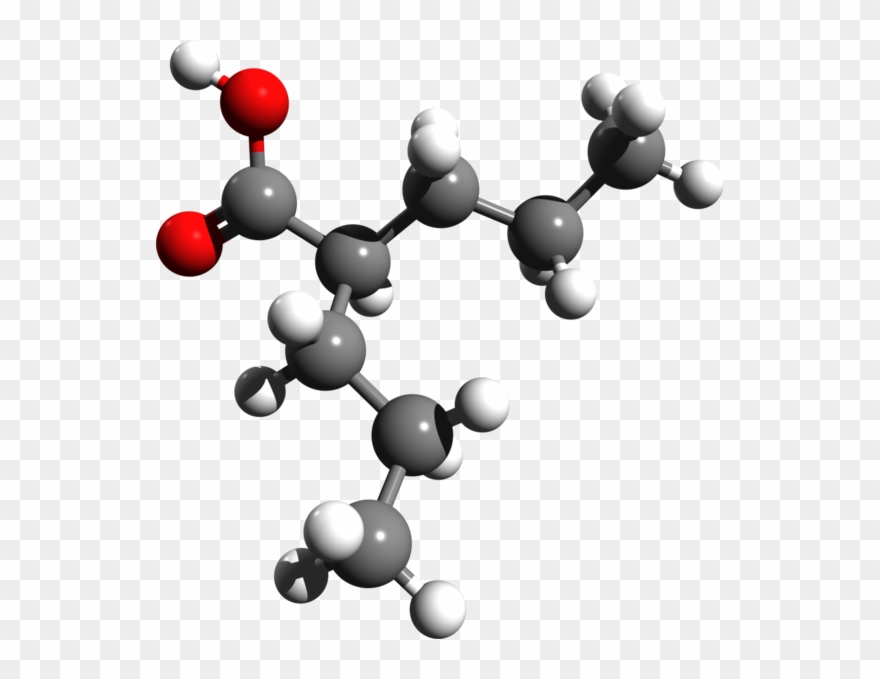 Die Gute Laune Lebensmittel - Chemical Structure Of Valproic Acid Clipart