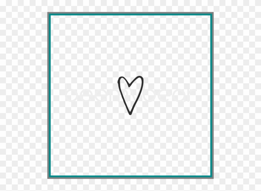 Ministempel Herz - Heart Clipart