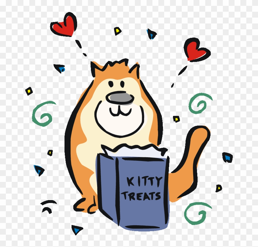 All Easy Cooking Recipe Free Exchange Newsletter Easy - Cat With Treat Clipart - Png Download