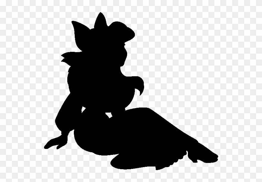 Little Mermaid Silhouette Png Clipart Freeuse Stock - Little Mermaid Silhouette Transparent