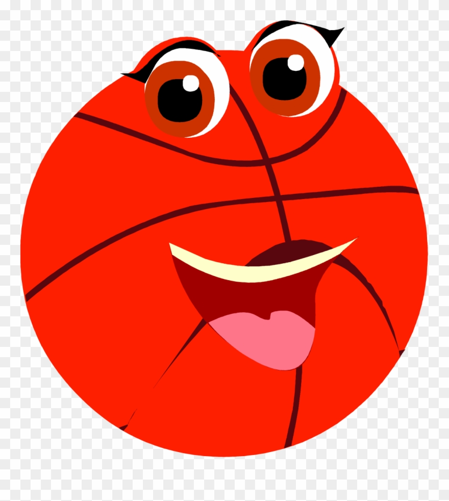 Free Cartoon Basketball Vector Clip Art Clip Art Image - Png Download