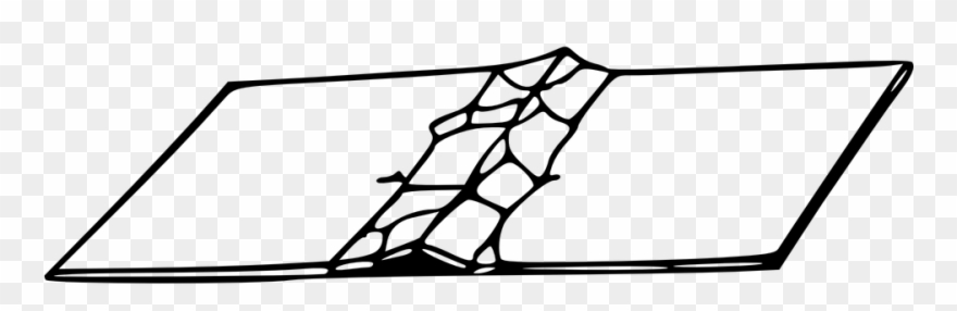 Lightning Bolt Coloring Pages 14, Buy Clip Art - Cracked Pavement Png Transparent Png