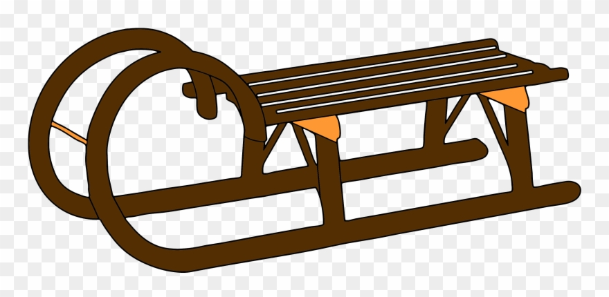 Weihnachten Clipart For Free - Toboggan - Png Download