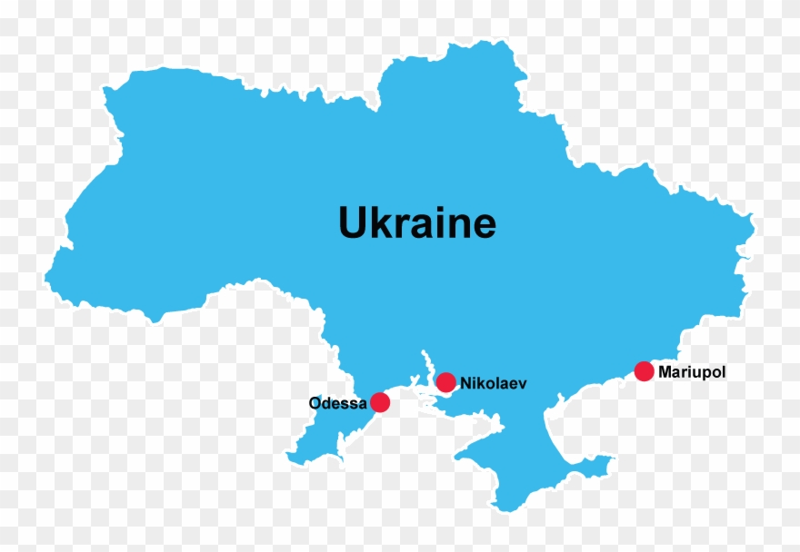 Ukraine - Ukraine Map Vector Clipart