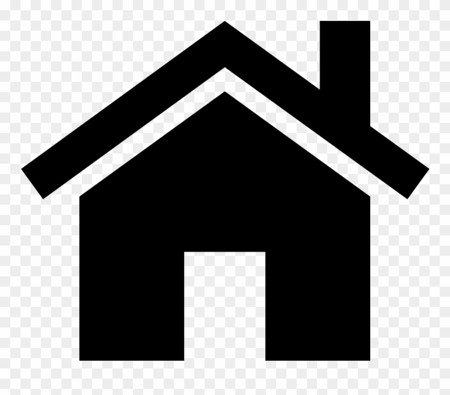 White Home 5 Icon - Png Logo Home Clipart