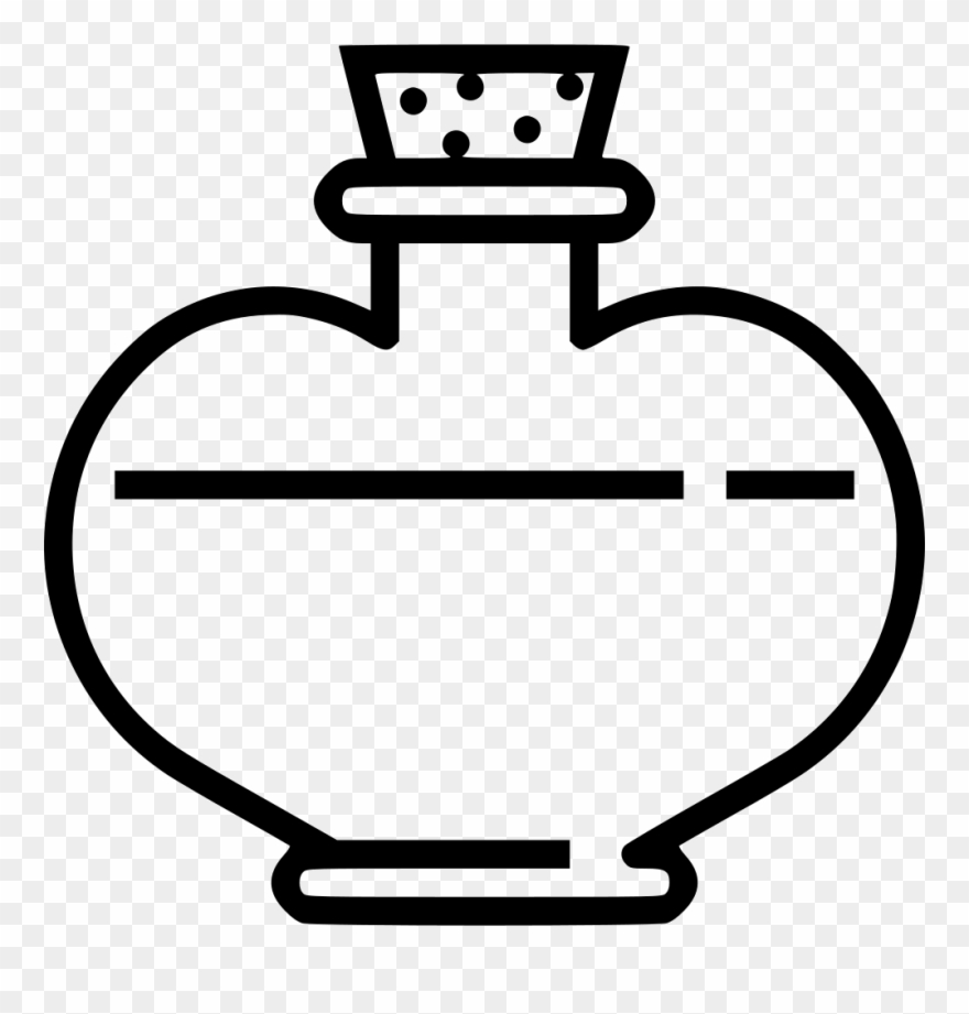 Png File - Potion Clipart Black And White Png Transparent Png