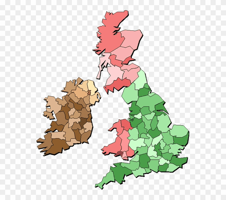 Uk Map Editable Free Clipart