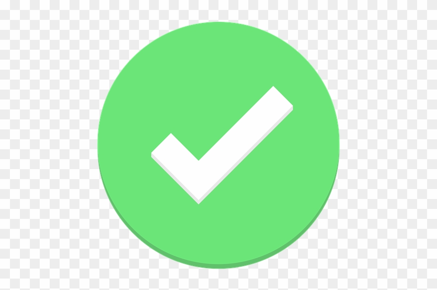 Green Light Tick Mark Clip Art At - Do Icon - Png Download