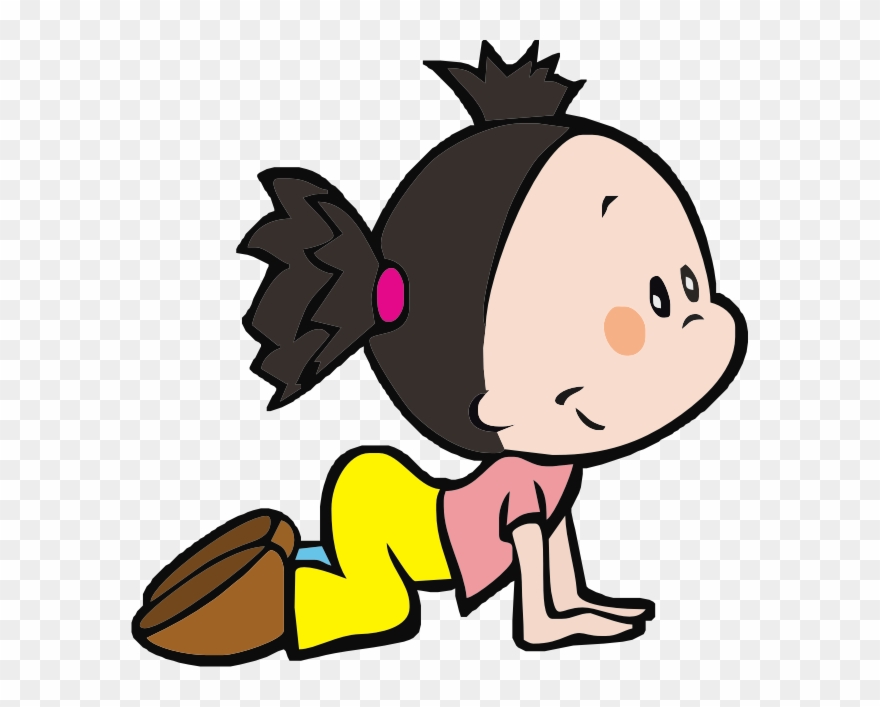 Mitglied Werden - Logos Dibujos Bebe Gateando Clipart