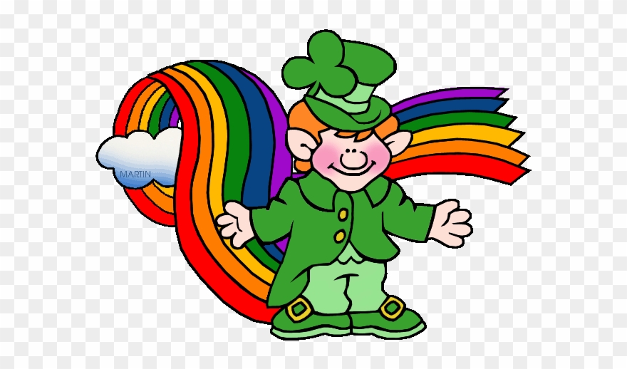 Patrick's Day Clip Art By Phillip Martin, Leprechaun - Teacher - Png Download