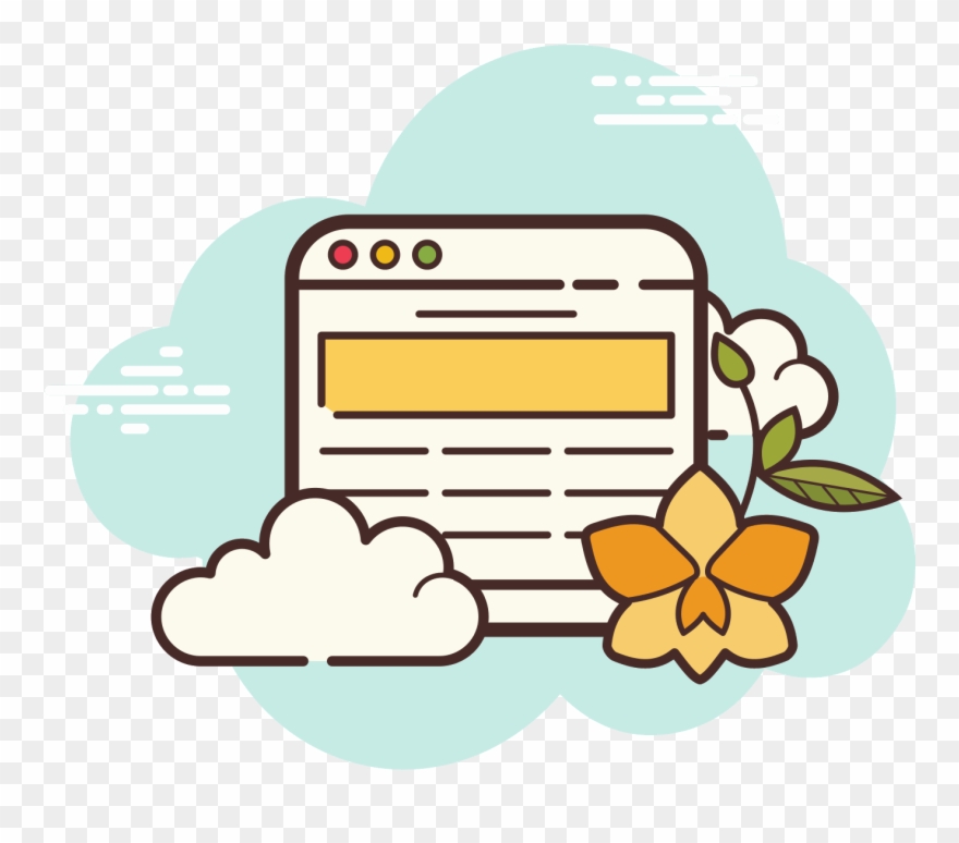 Blumen Portal Icon - Icon Clipart