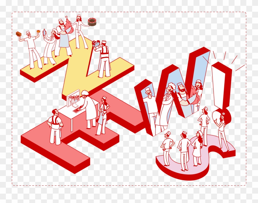 Lebensmittelberufe - Graphic Design Clipart