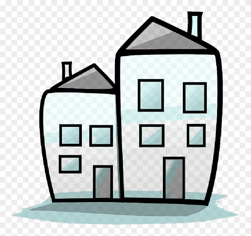 Free Pictures Apartment - Free Clipart Apartment Building - Png Download