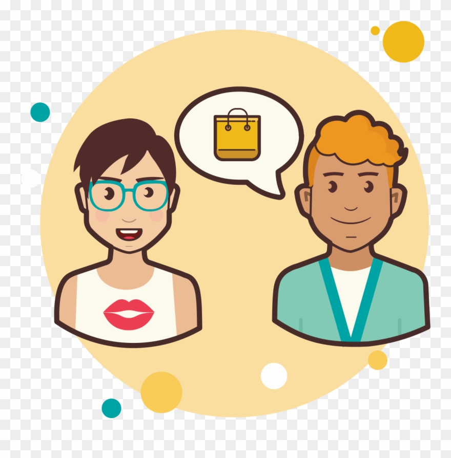 Paar Einkaufstasche Icon - Shopping Bag Clipart