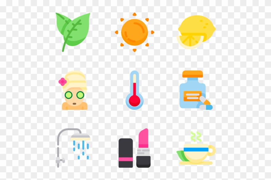Spa & Wellness - Spa Icons Png Clipart
