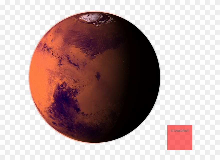 Planet Mars Clipart Earth Mars Clip Art - Planet Mars Transparent Background - Png Download