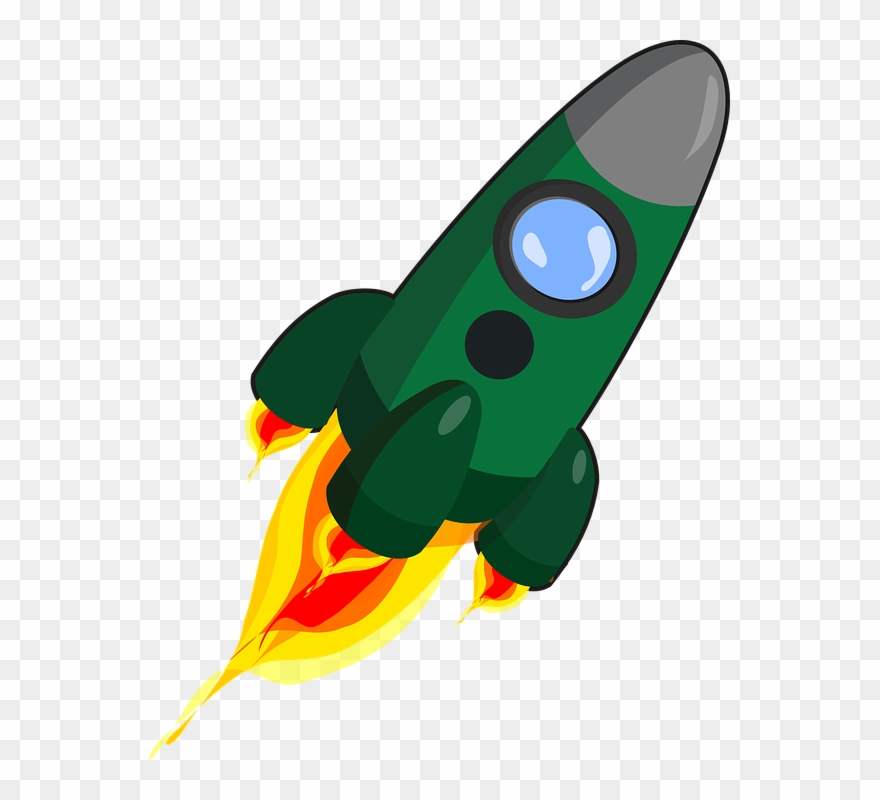 Rocket Ship Transparent Background Clipart