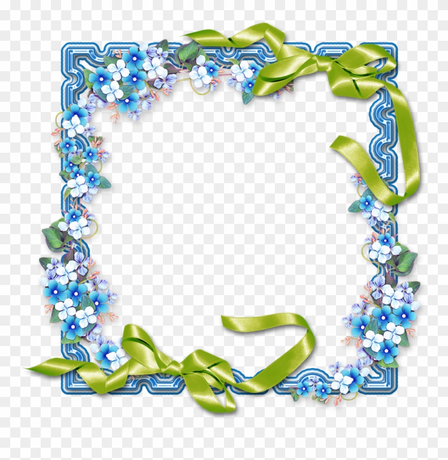 Ch - B *✿* - กรอบ รู สี ฟ้า Clipart