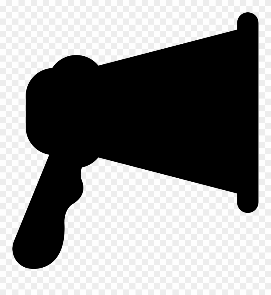 Png File - Altavoz Silueta Clipart