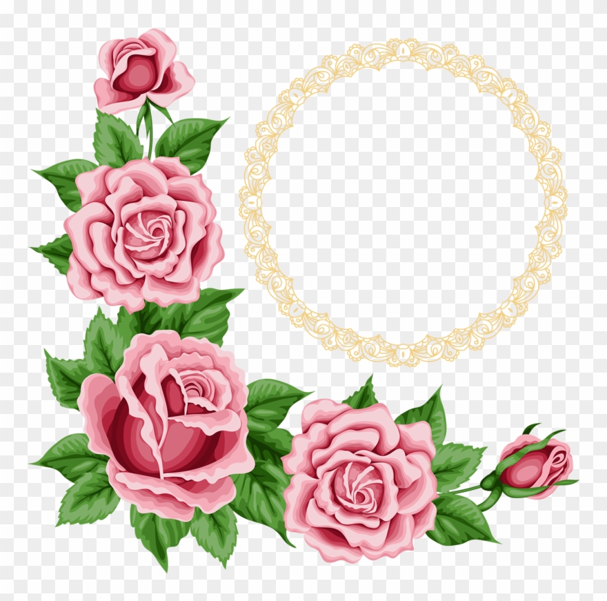 Фото, Автор Soloveika На Яндекс - Esquineros De Flores Png Clipart