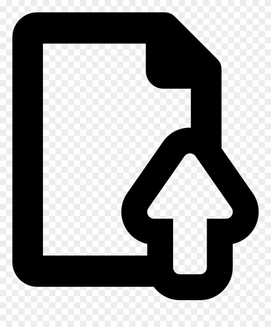 Png File - Upload File Icon Svg Clipart