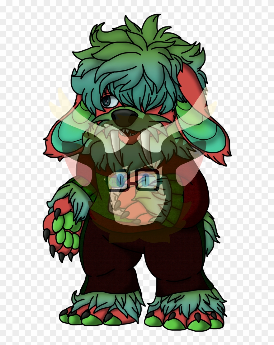 Ugly Christmas Sweater Snuffle - Cartoon Clipart