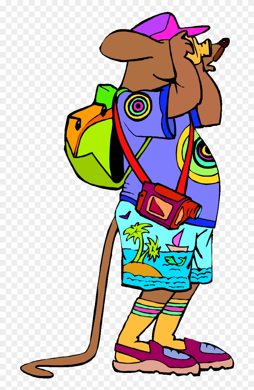 Tour Guide Clip Art Cliparts Co Wacky Tacky Day Clipart - Clip Art - Png Download