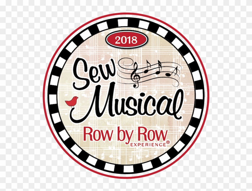 2018 Rxr Circle Logo Small - Row By Row Quilt 2018 Clipart