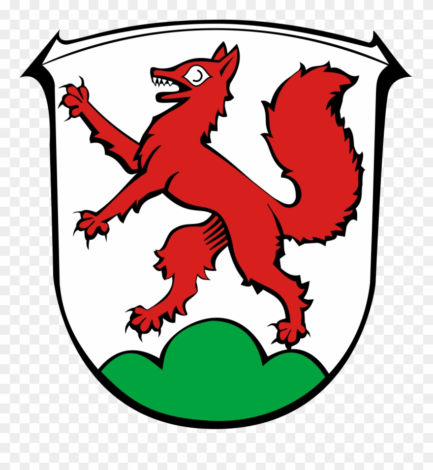 Fox Heraldry Clipart