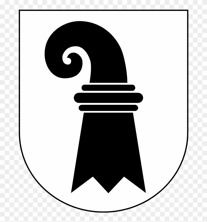 Basel Specialities - Basel Stadt License Plate Clipart