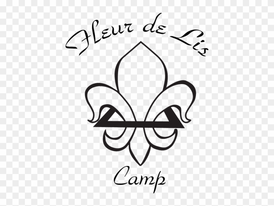 Fleur De Lis Camp Clipart