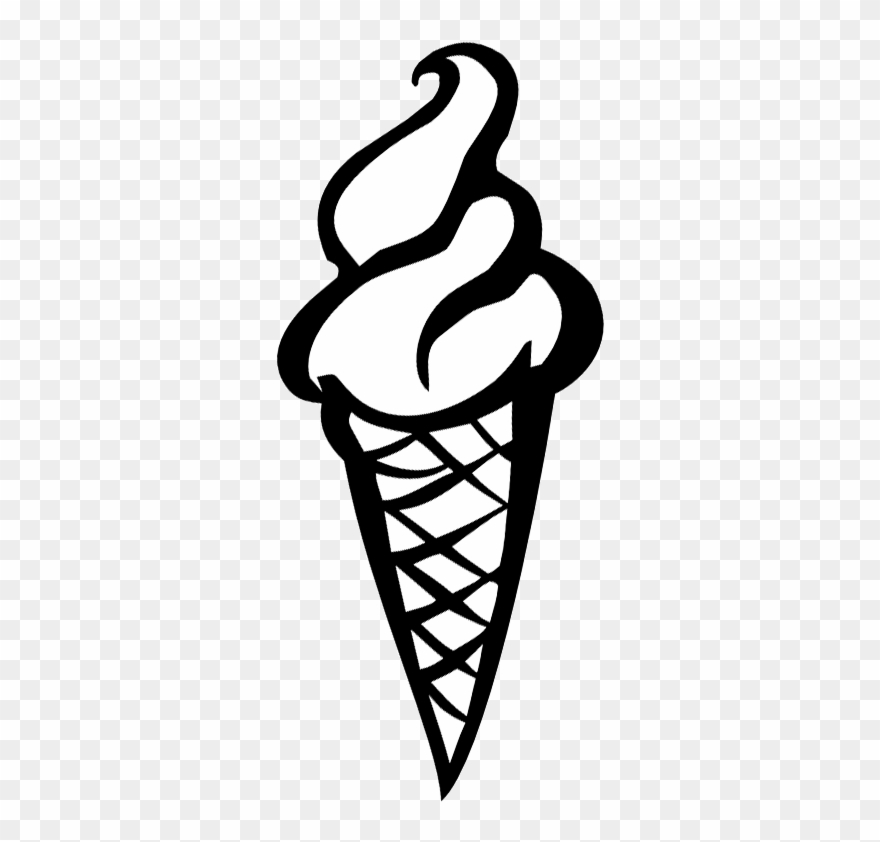It Is In That Spirit That I Offer These Simple Tips - Cold Ice Cream Outline Clipart