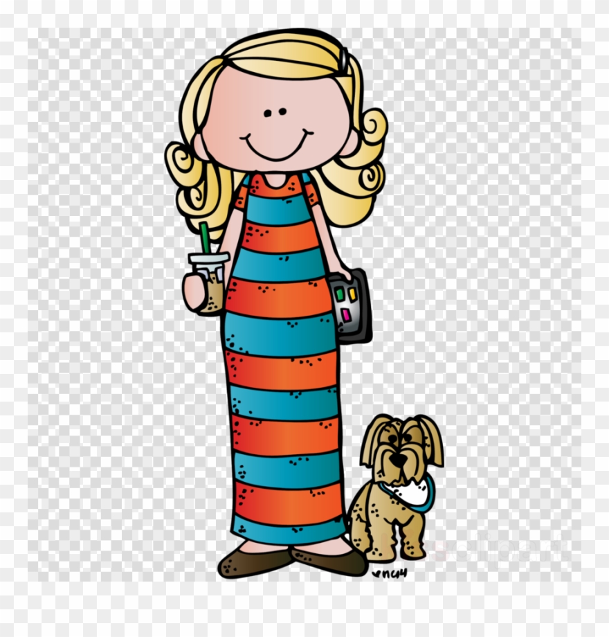 Download Teacher Melonheadz Clip Art Clipart School - Melonheadz Teacher Blonde Hair - Png Download