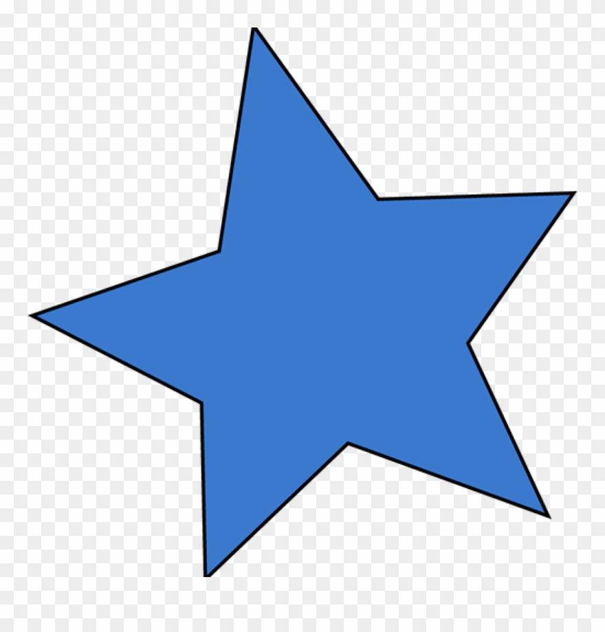 Blue Star Clip Art Blue Star Free Clipart Clipart Free - Star Clipart Blue - Png Download