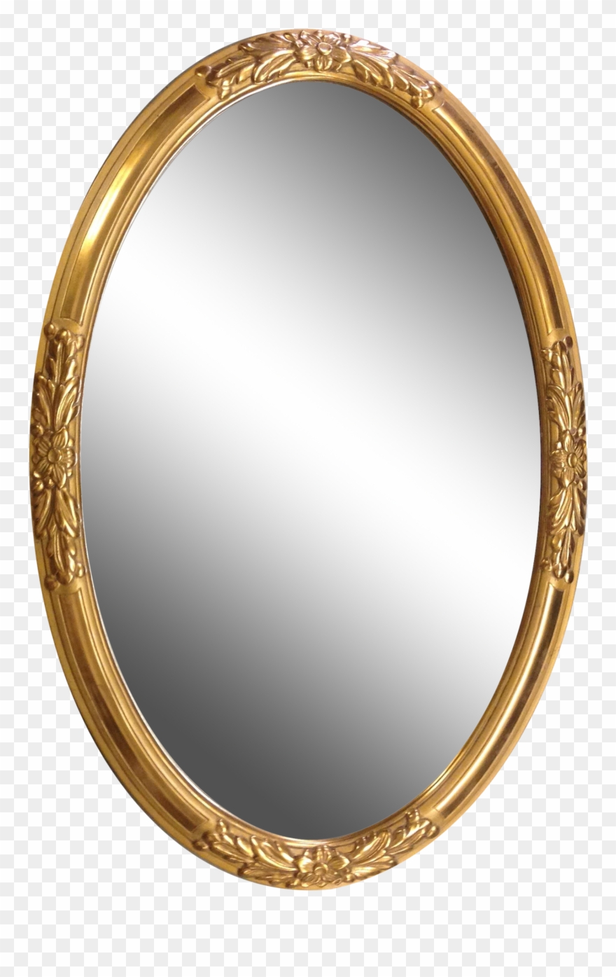 Oval Mirror Frame Png Clipart