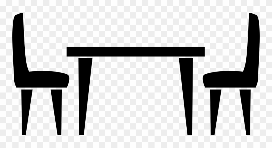 Office Furniture Cliparts 11, Buy Clip Art - Chairs And Tables Logo - Png Download