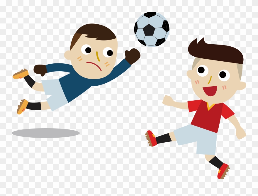 Football Cartoon Illustration - Football Cartoon Hd Png Clipart