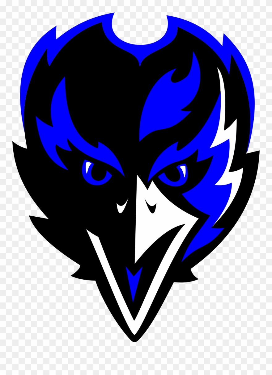Anthony Middle School - Baltimore Ravens Logo Clipart