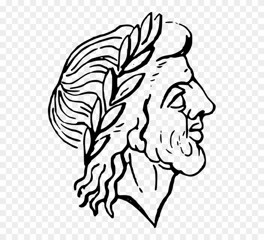 Collection Of Royalty Free Line Art - Roman Arts Black And White Clipart