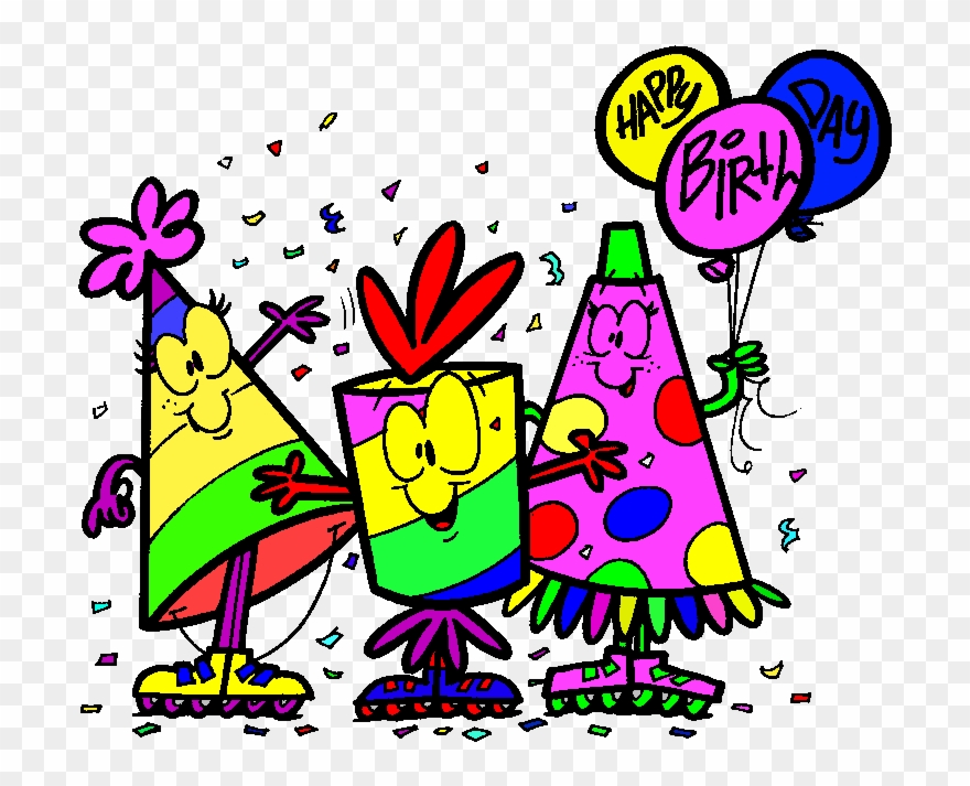 Birthday Clip Art Animated Cliparts - Happy Birthday Roller Blades - Png Download