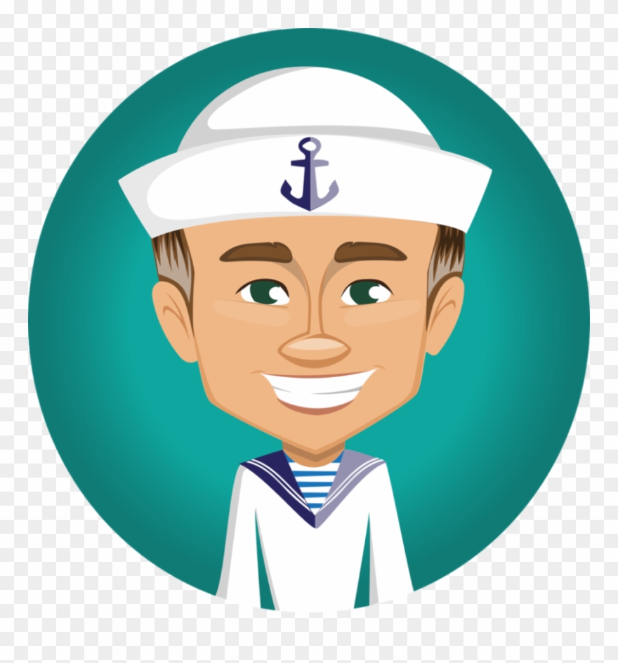 Dora Cliparts 4, Buy Clip Art - Sailor Man Vector - Png Download