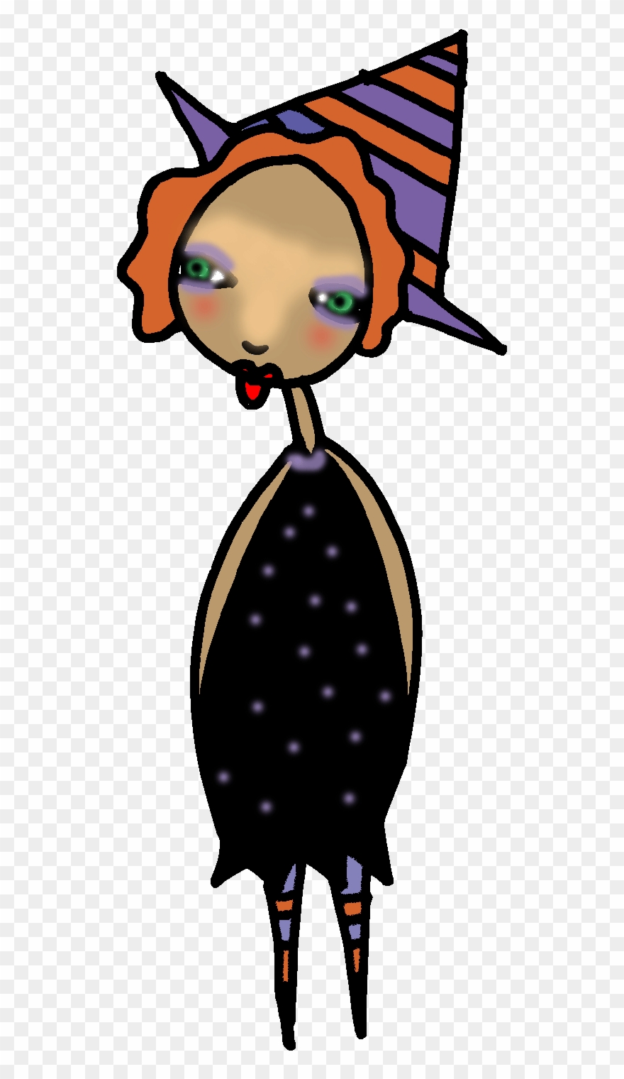 Cute Halloween Clipart Clip Art - Cartoon - Png Download