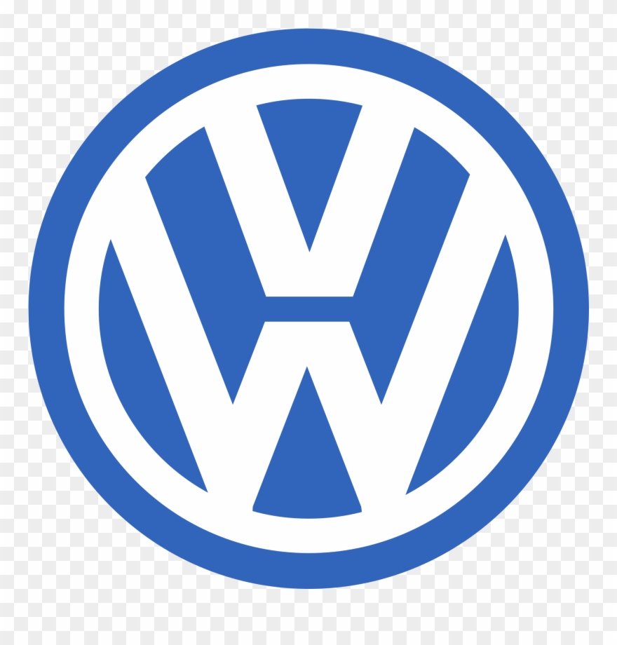 Volkswagen - Logo With W And V Clipart