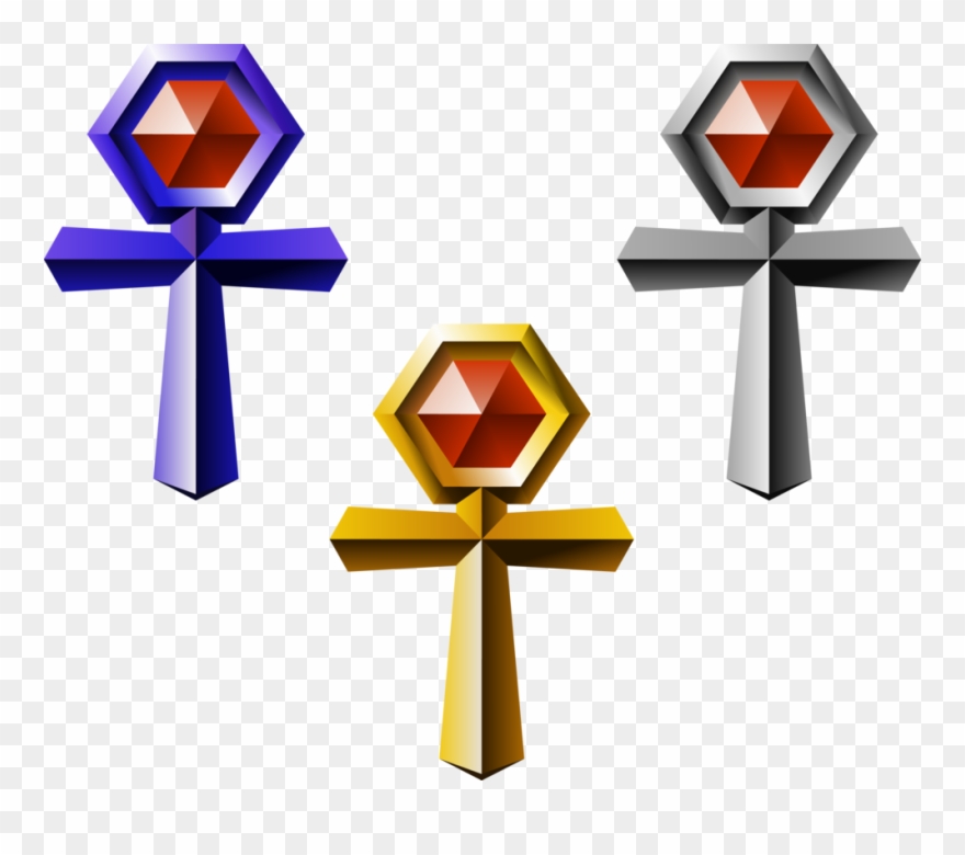 Ankh Clipart Rebirth - Crash Bandicoot Time Relics - Png Download