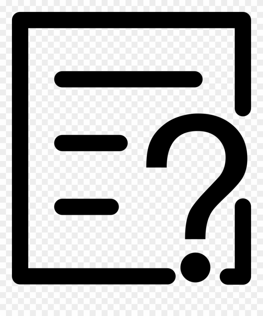 Platform Rules Comments - Rules Icon Vector Clipart