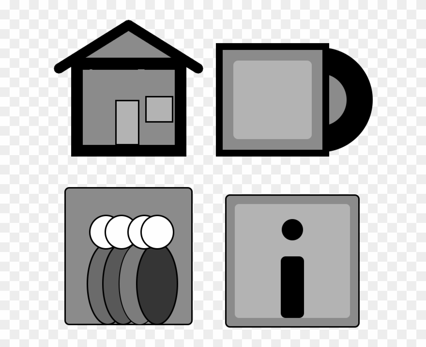 This Is An Icon Set That Could Be Used For A Potential Clipart