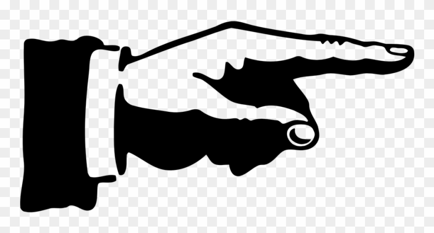 Color Guard Clipart 18, Buy Clip Art - Finger Pointing - Png Download